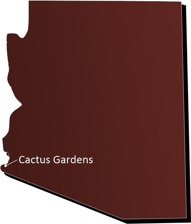 Cactus Gardens Map Copper burned
