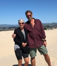 Pacific Dunes Us on the dunes