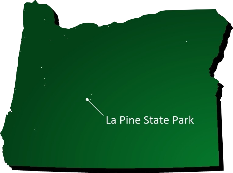 La Pine State Park burned