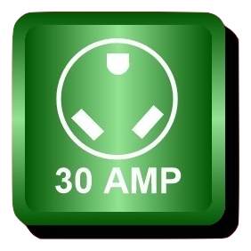 30 amp Symbol burned
