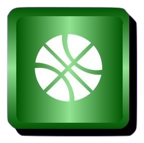 Basketball Symbol burned